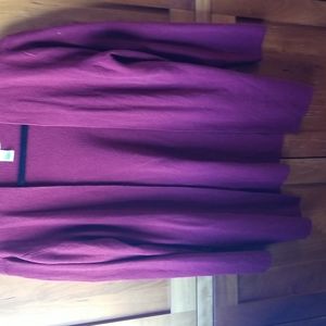 Chico's maroon sweater Size 1